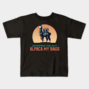 Alpaca My Bags Kids T-Shirt